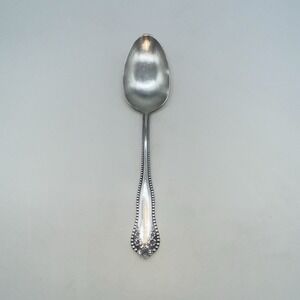 1896 Wm Rogers & Son AA Silver‎ Plate Serving Spoon "Mayflower" Pattern EUC